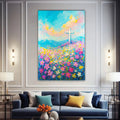 Cross Floral Field Faith Wall Art III by Tailored Canvases