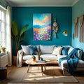 Cross Floral Field Faith Wall Art III by Tailored Canvases