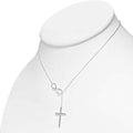 Cross Lariat Necklace by DailySale