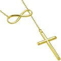 Cross Lariat Necklace by DailySale