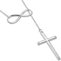 Cross Lariat Necklace by DailySale