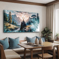 Cross On A Hill Faith Wall Art by Tailored Canvases