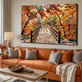 Crossing Autumn Wall Art by Tailored Canvases
