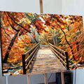 Crossing Autumn Wall Art by Tailored Canvases