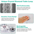 Crystal Diamond Rose Table Lamp by DailySale