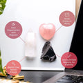 Crystal Guardian Magnets - Trio of Peace & Protection by Conscious Items