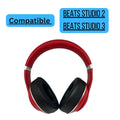 CS Cooling Gel Ear Pad Cushions for Beats Studio 2 | 3 Headphones Black by CentralSound