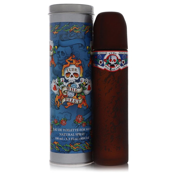 Cuba Wild Heart by Fragluxe Eau De Toilette Spray 3.4 oz for Men by Avera Group