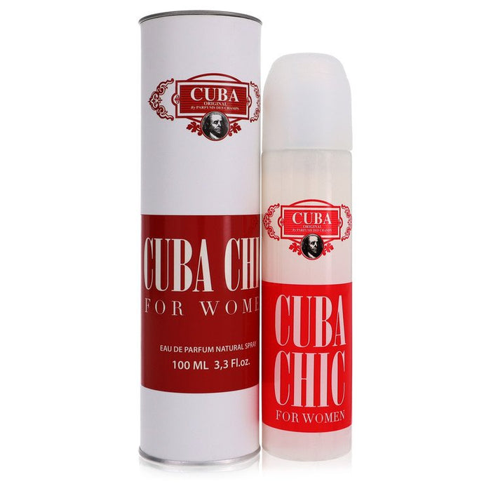 Cuba Chic by Fragluxe Eau De Parfum Spray 3.3 oz for Women by Avera Group
