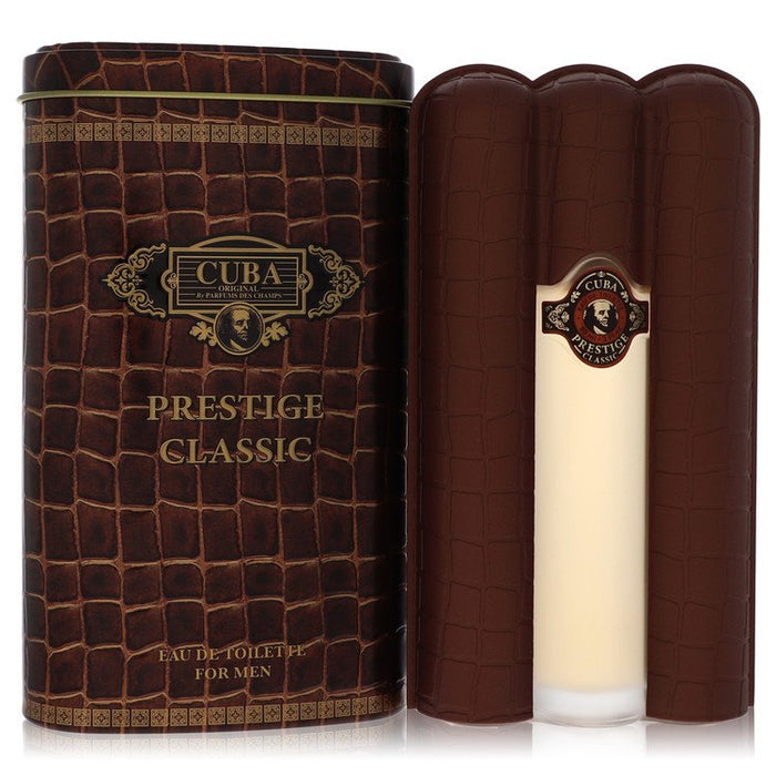 Cuba Prestige Gold by Fragluxe Eau De Toilette Spray 3 oz for Men by Avera Group