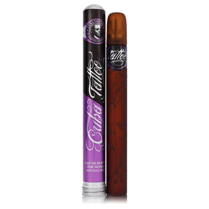 Cuba Tattoo by Fragluxe Eau De Parfum Spray 1.17 oz for Women by Avera Group