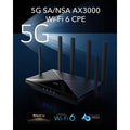 Cudy New 5G NR SA NSA AX3000 WiFi 6 CPE Router, AX3000 Dual SIM 5G Cellular Router (Refurbished) by DailySale