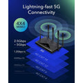 Cudy New 5G NR SA NSA AX3000 WiFi 6 CPE Router, AX3000 Dual SIM 5G Cellular Router (Refurbished) by DailySale