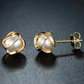 Cultured Freshwater Pearl Cage Earrings by Sevil by DailySale
