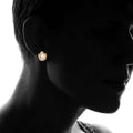 Cultured Freshwater Pearl Cage Earrings by DailySale