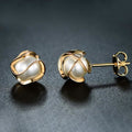 Cultured Freshwater Pearl Cage Earrings by DailySale
