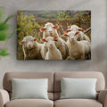 Curious Sheep Canvas Wall Art by Tailored Canvases
