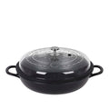 Curtis Stone 4-Quart Cast Aluminum Pan with Glass Lid (Refurbished) by DailySale