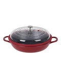 Curtis Stone 4-Quart Cast Aluminum Pan with Glass Lid (Refurbished) by DailySale