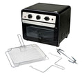 Curtis Stone Dura-Electric 1700-Watt 22L Air Fryer Oven with Rotisserie (Refurbished) by DailySale