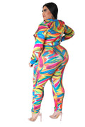 Curvy Two Piece Legging Set by The House of Stylez