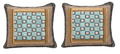 DaDa Bedding Set of Two Gallery of Roses Bohemian Cushion Covers - 2-PCS - 18" (JHW-546-CC) by DaDalogy Bedding Collection