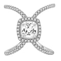 Cushion Halo X Ring by DailySale