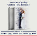 Custom Anniversary Watercolor Portrait by Tailored Canvases