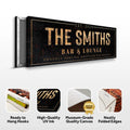 Custom Bar & Lounge Sign by Tailored Canvases