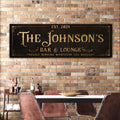 Custom Bar & Lounge Sign III by Tailored Canvases