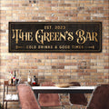 Custom Bar Sign III by Tailored Canvases
