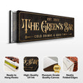 Custom Bar Sign III by Tailored Canvases