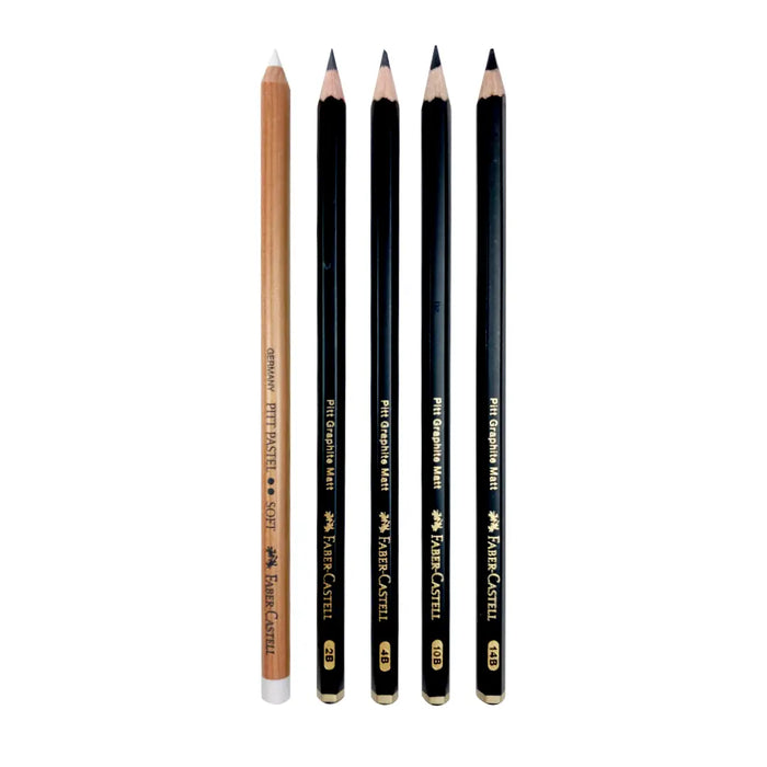 Custom Faber-Castell Matte Graphite Pencil Set by ShopSketchBox