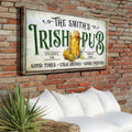 Custom Irish Pub Bar Sign II by Tailored Canvases