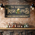 Custom Irish Pub Bar Sign III by Tailored Canvases