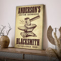 Custom Ironworks Blacksmith Sign by Tailored Canvases