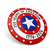 250 Years of America Shield (USA) (2x3 Tile)