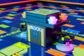 Block 2-Player Classic Arcade made using LEGO parts - B3 Customs by B3 Customs