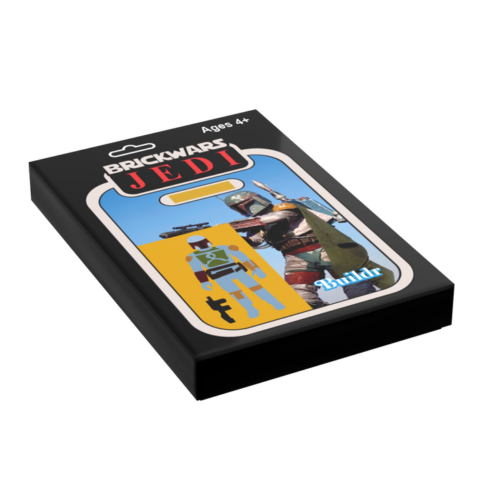 Boba Vintage Action Figure Tile (2x3) by B3 Customs