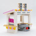Sweet Air Cotton Candy Stand with Employee Minifig by B3 Customs