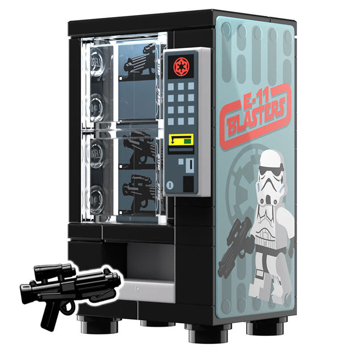 E-11 Blaster Vending Machine for Trooper minifigs made using LEGO parts by B3 Customs