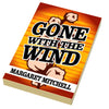Gone with the Wind Book Tile (2x3) made using LEGO parts