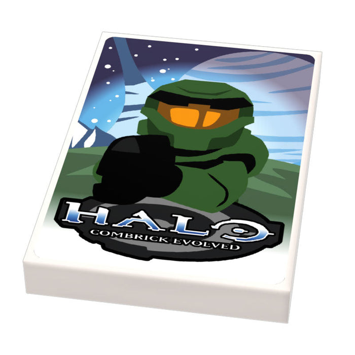 HALO: Bricks Evolved Video Game Cover (2x3 Tile) by B3 Customs