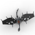 Fell Beast w/ Ringwraith Minifig Building Set made using LEGO parts - B3 Customs by B3 Customs