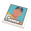 Mickey Mantle Baseball Card (2x2 Tile)