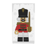 Christmas Nutcracker, Toy Soldier Winter Village 4x6 Glass Window made with LEGO part - B3 Customs