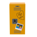 High School Locker (Sweetheart) for Minifigs made using LEGO parts - B3 Customs by B3 Customs