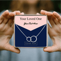 Custom Mother's Day Gift Necklace and Card Bundle by Dear Ava