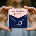 Custom Mother's Day Gift Necklace and Card Bundle by Dear Ava