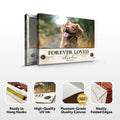 Custom Pet Memorial Sign Forever Loved by Tailored Canvases
